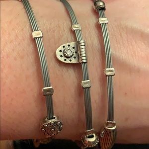 Bangle bracelet set of 3